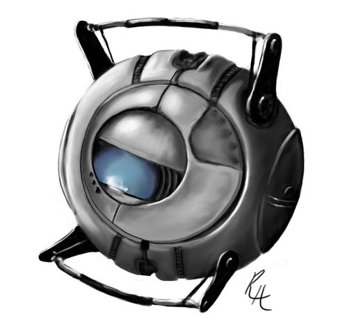 RustyHarper - RustyHarper рисует старину Wheatley